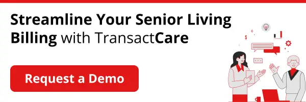 Secure online payment system for senior living communities, featuring automated recurring payments, instant invoice access, and a user-friendly portal to simplify care-related expenses.